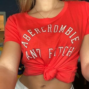 Abercrombie orange tee!